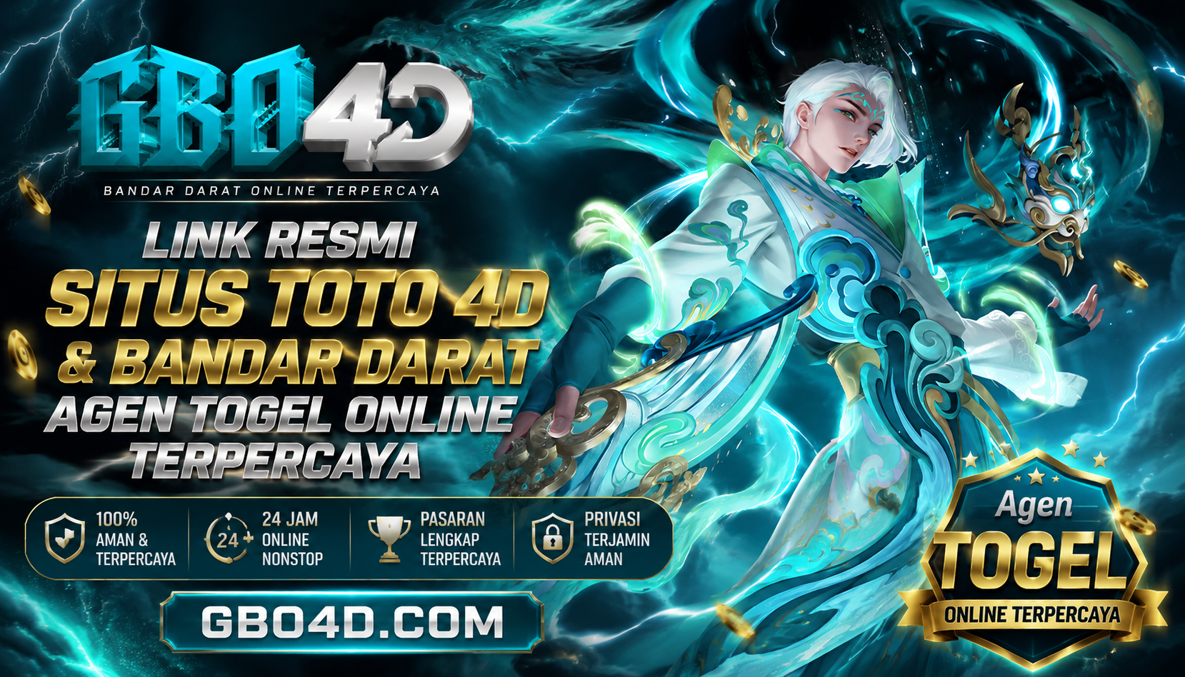 GBO4D | Link Resmi Situs TOTO 4D & Bandar Darat Agen Togel Online Terpercaya