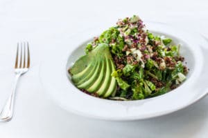 kale and quinoa salad