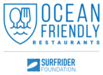 Ocean friendly restaurant icon