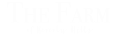 The Farm of beverly hills logo white
